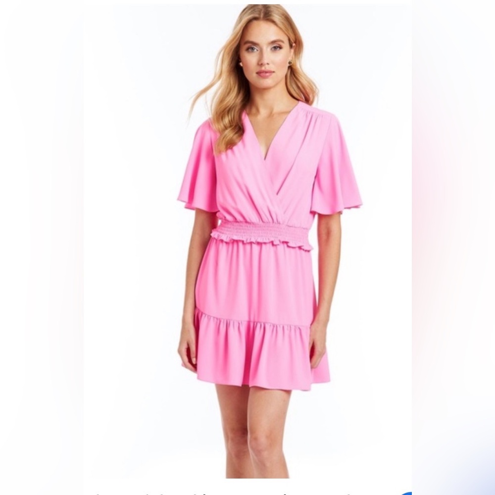 Amanda Uprichard Pink Mini Dress